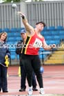 Mens under-20s shot putt, Northern Championships, Sport City, Manchester. Photo: David T. Hewitson/Sports for All Pics